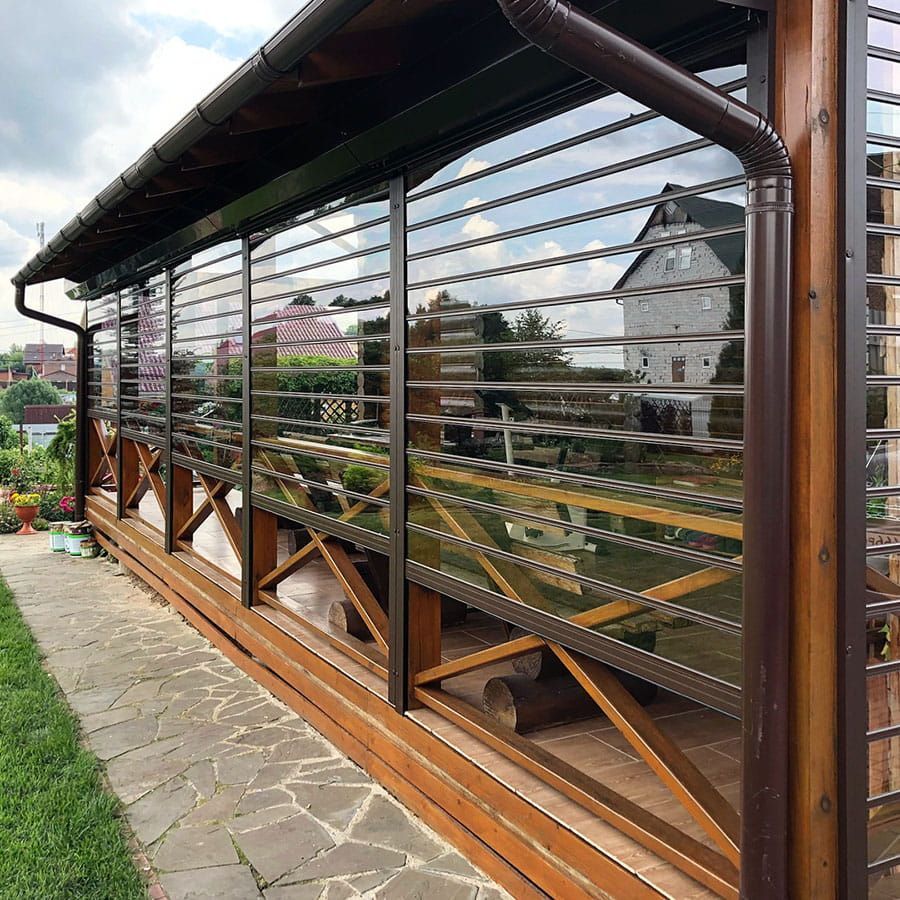 Rulo transparent exterior 2000x2000 mm