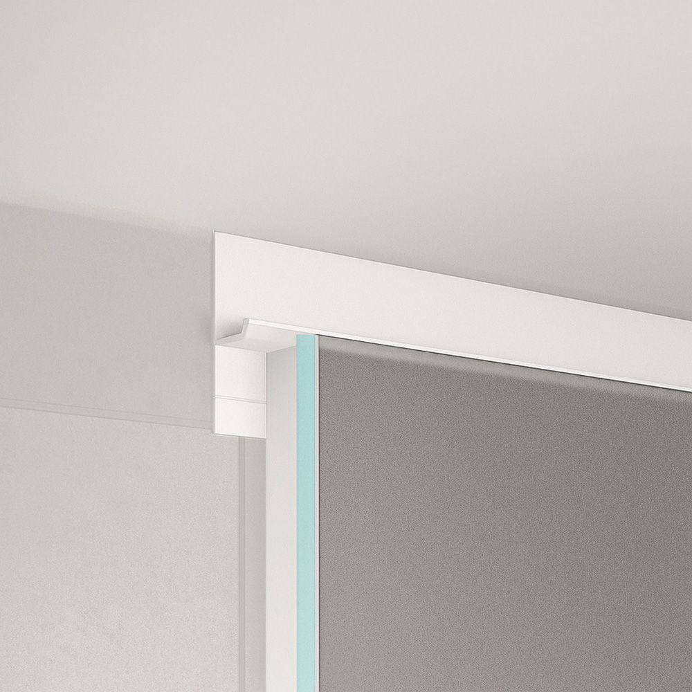 Profil final de umbră 20 mm cu canal LED alb