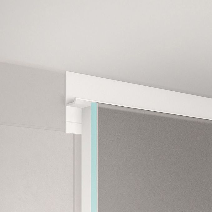 Profil final de umbră 20 mm cu canal LED alb